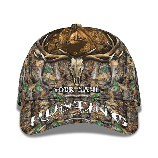 Maxcorners 3D Classic Cap Deer Hunter Personalized Name Cap 806 LM0402