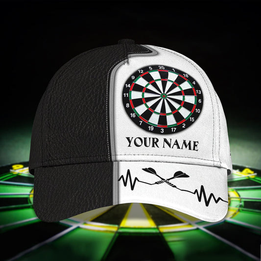 Maxcorners 3D Classic Cap Love Darts Personalized Name Cap 01 LM0402