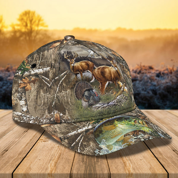 Maxcorners Deer Hunting Classic Personalized Cap