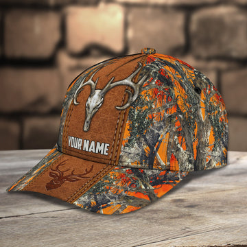 Maxcorners 3D Classic Cap Hunting Personalized Name Cap 02 LM0402