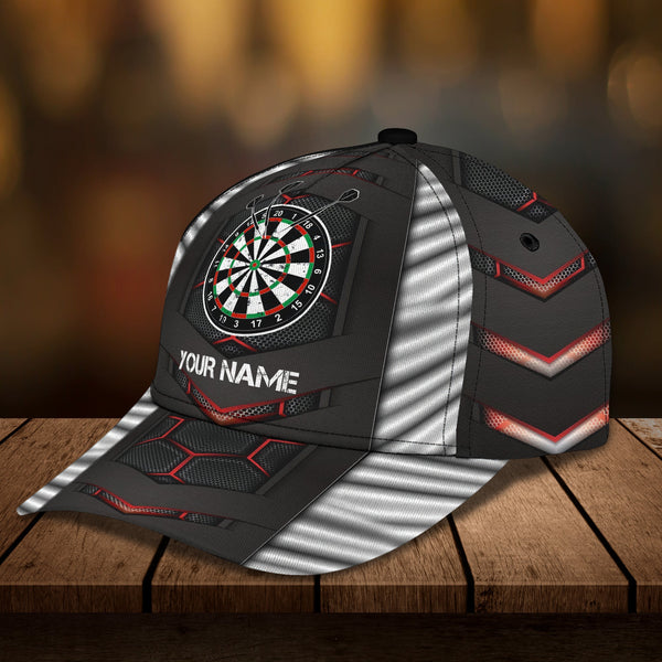 Maxcorners Love Darts Personalized Name 3D Cap