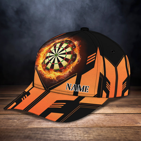 Maxcorners Love Darts Personalized Name 3D Cap