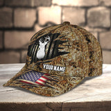 Maxcorners Deer Hunting American Camo Personalized Cap