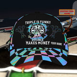 Maxcorners Darts Personalized Name 3D Cap