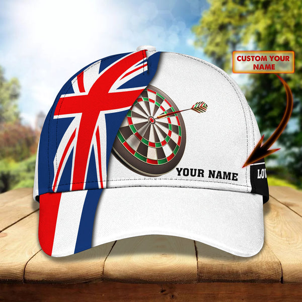 Maxcorners Australia Darts Personalized Name 3D Cap