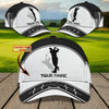 Maxcorners 3D Classic Cap Golf 3 Personalized Name Cap LM0402