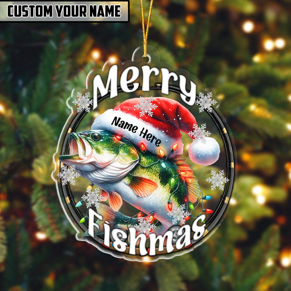 Maxcorners Fishing Customized Acrylic Ornament For Fishing Lovers