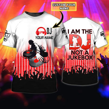 Maxcorners DJ Fever Personalized 3D All Over Printed Shirt