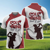 Maxcorners Golf And White Golf 3D Shirt