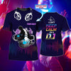 Maxcorners DJ Keep Calm Personalized 3D All Over Printed Shirt