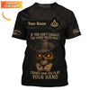 Maxcorners Texas Hold Em Shirts, Custom Name Poker Player Polos, Skull Poker ShirtLM1009