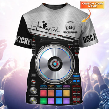 Maxcorners DJ Personalized 3D All Over Printed Shirt