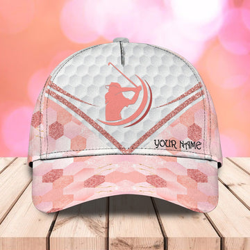 Maxcorners 3D Classic Cap Golf Personalized Name Cap LM0402