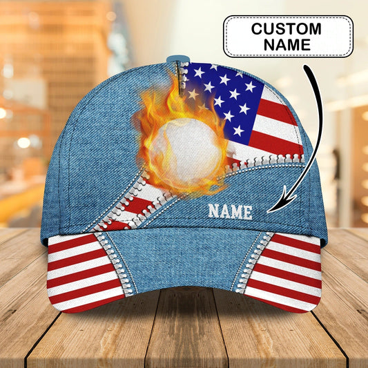 Maxcorners Custom With Name Cap For Golf Man, Summer Golf Cap For A Golfer, Golf Hat LM0402