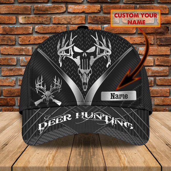 Maxcorners Deer Hunting Skull Classic Personalized Cap