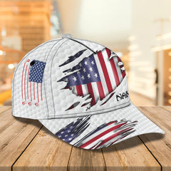 Maxcorners 3D Classic Cap Custom Name Golf LM0402