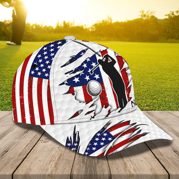 Maxcorners 3D Classic Cap Golf New Personalized Name Cap LM0402