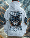 Maxcorners The Closer I Get To Nature Wolf All Over Print LM2101