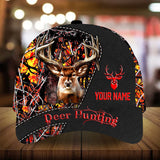 Maxcorners Gentle Saturn Deer Hunting Camo Pattern 3D Multicolor Personalized Cap