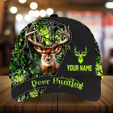 Maxcorners Gentle Saturn Deer Hunting Camo Pattern 3D Multicolor Personalized Cap