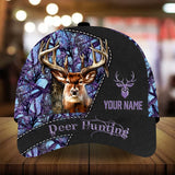 Maxcorners Gentle Saturn Deer Hunting Camo Pattern 3D Multicolor Personalized Cap