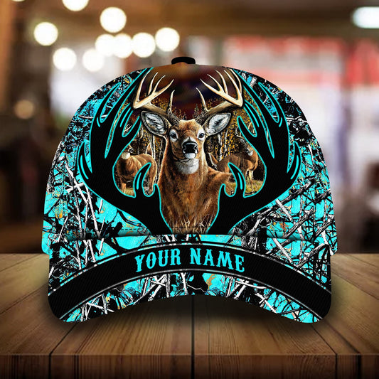 Maxcorners Perfect Deer Hunting Camo Pattern 3D Multicolor Personalized Cap