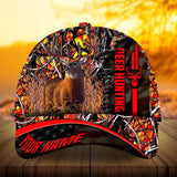 Maxcorners Premium Camouflage Deer Hunting Camo Pattern 3D Multicolor Personalized Cap