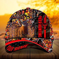 Maxcorners Premium Camouflage Deer Hunting Camo Pattern 3D Multicolor Personalized Cap