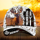 Maxcorners Premium Camouflage Deer Hunting Camo Pattern 3D Multicolor Personalized Cap