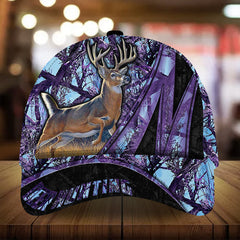 Maxcorners Eternity Deer Hunting Camo Pattern 3D Multicolor Personalized Cap