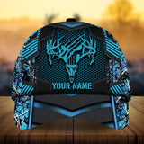 Maxcorners Premium Skull Snap Hunting Gear Pattern 3D Multicolor Personalized Cap