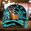Maxcorners Eternity Ancient Deer Hunting Camo Pattern 3D Multicolor Personalized Cap