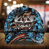 Maxcorners Unique Cracked Bow Deer Hunting Camo Pattern 3D Multicolor Personalized Cap