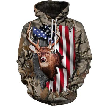 Maxcorners Hunter's Haven Backpack Shirt 3D All Over Printed Clothes