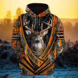 Maxcorners The Stunning Deer Hunting Personalized Name 3D Shirt