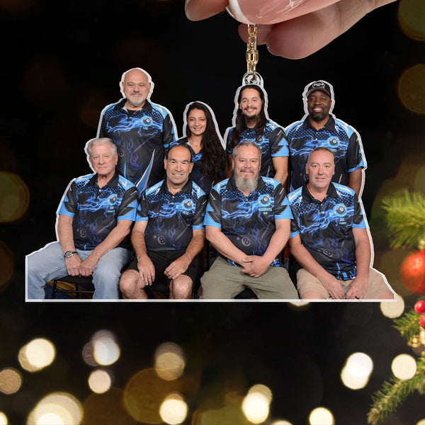 Maxcorners Personalized Billiards Halloween Woodland Magic Ornament