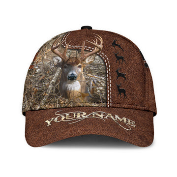 Maxcorners Personalized Bow Hunting Classic Hat Cap, Baseball Cap Hat For Hunter, Deer Hunting Cap Hat LM0402