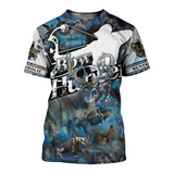 Max Corner Huntaholic Bow Hunter Pattern 2 Deer Hunting 3D All Over Printed Shirts Gift For Hunter