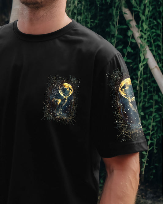 Maxcorners Hello Darkness My Old Friend Deer All Over Print LM1601