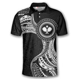 Max Corner Personalized Name and Team name Maori Pattern Pickleball 3D Polo Shirt