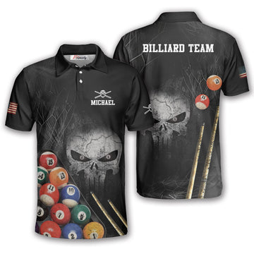 Maxcorners Best Shot Billiard Personalized Name Unisex Shirt