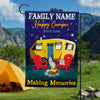 Maxcorners Happy Camper Camping Garden Flag VT07