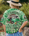 Maxcorners Glamping I'm Too Bougee Tie Dye All Over Print LM2101