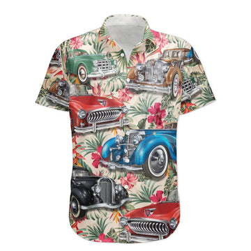 Car Lovers - Personalized Photo Hawaiian