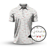 Maxcorners Funny Pattern Golf shirt, Crazy Golf Shirt, Golf Gift For Men