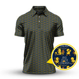 Maxcorners Big Duck Energy Pattern Golf Shirt For Golfer, Duck Golf Shirt, Funny Golf Shirt For Men