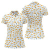 Maxcorners Mine Mine Mine Golf Shirt, Funny Seagull Beach Pattern, Golf Shirt For Women LM1507