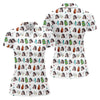 Maxcorners White Custom Photo Golf Icons Polo Shirt, Women’s Golf Tops, Performance Golf Shirt LM1507