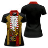 Maxcorners Pirate Captain Outfit Golf Shirt, Swashbuckler Costume Design, Golf Shirt For Women LM1507