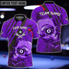 Maxcorners Billiards Ball Skull Personalized 3D Shirt